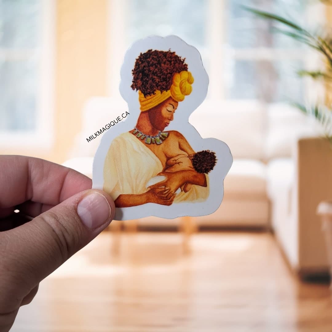 Black Mother Breastfeeding (4–5 in)
