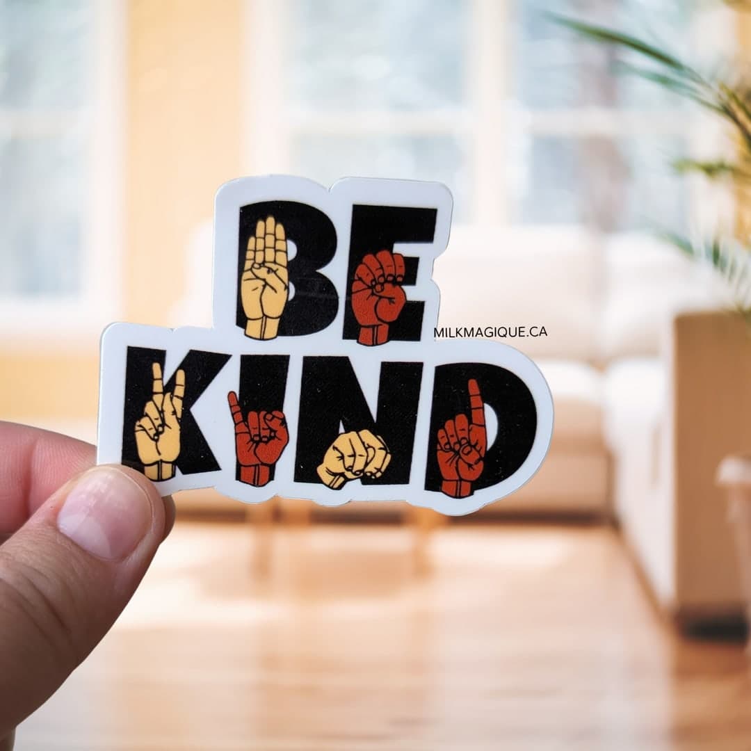 Be Kind in Sign Language